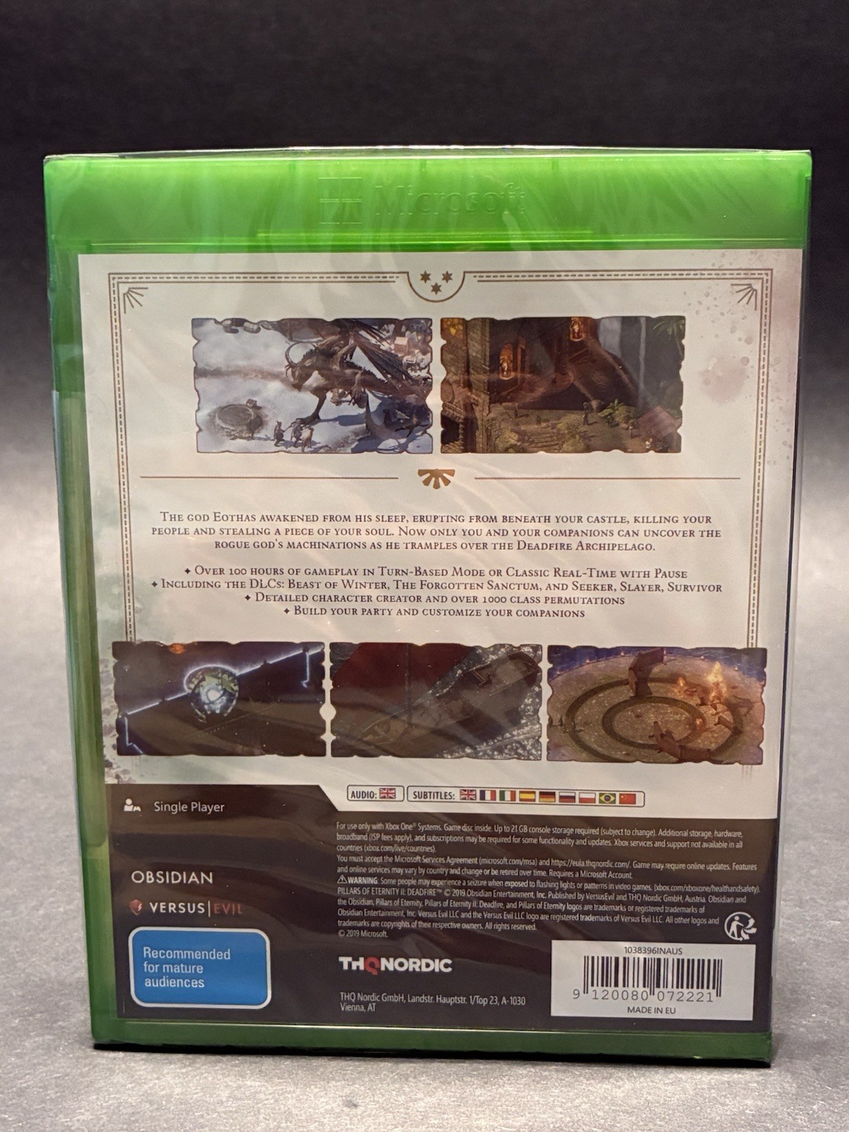 Pillars of Eternity II Deadfire Ultimate Edition Xbox One BRAND NEW SEALED