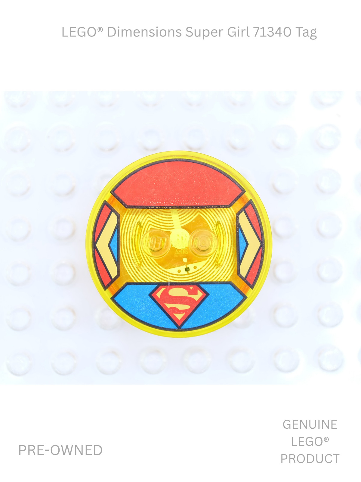 LEGO® Dimensions DC Comics Supergirl 71340 Fun Pack base tag only tested