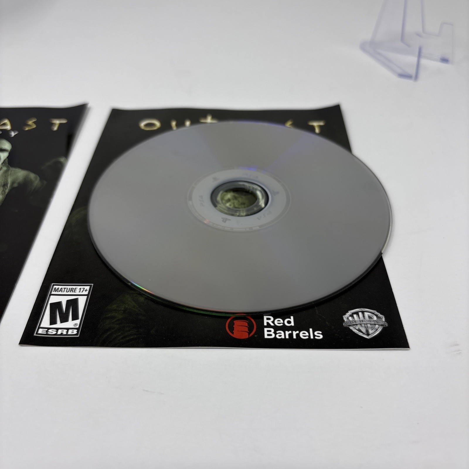 Outlast Trinity – Sony PlayStation 4 PS4 – Missing Disc 2 – Tested