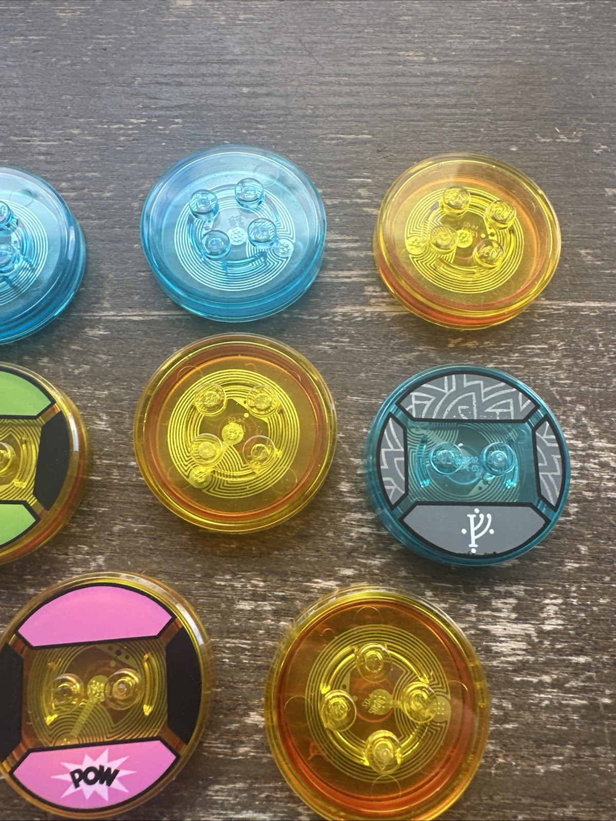 10 X Lego Dimensions Toy Tag Base Only Free Shipping Lot #1