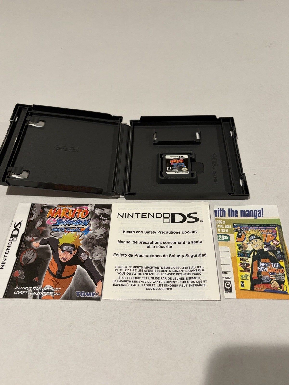 Naruto Shippuden: Ninja Council 4 (Nintendo DS, 2009) Complete w/ Manual Tested