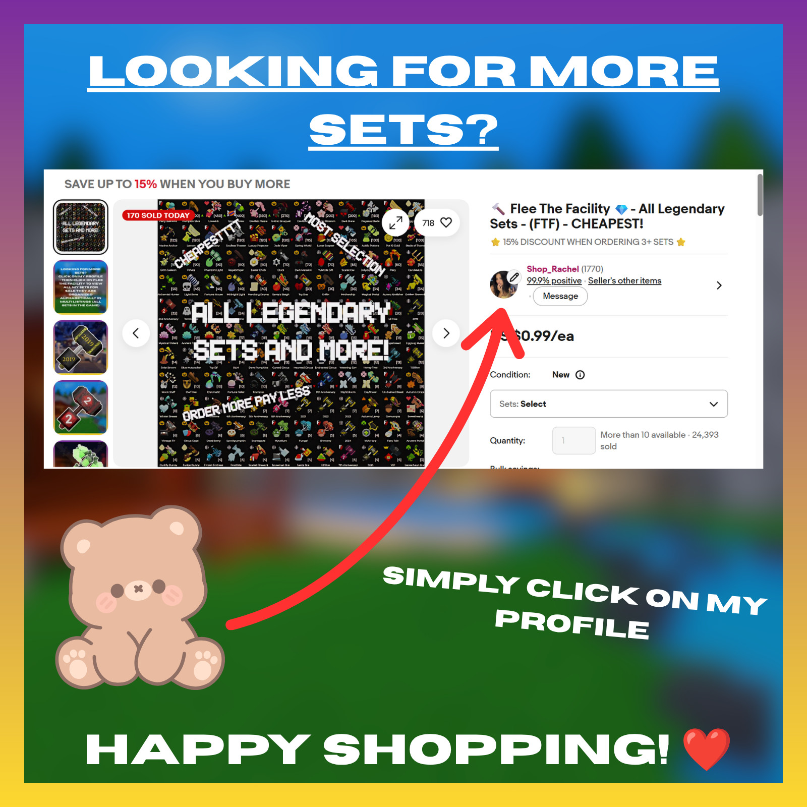 🐮🍓 Strawberry Moo Moo Plushie Set – Flee the Facility (FTF) 🐮🍓