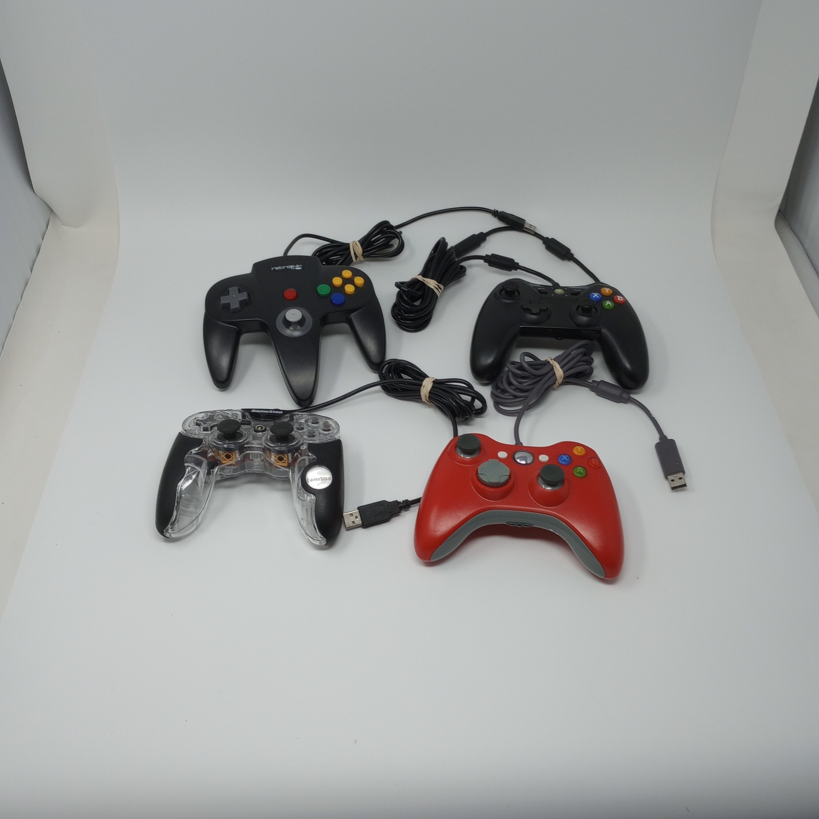 Lot Of 4 Third Party Wired USB Controllers TESTED! (PC, Xbox 360, PS3)