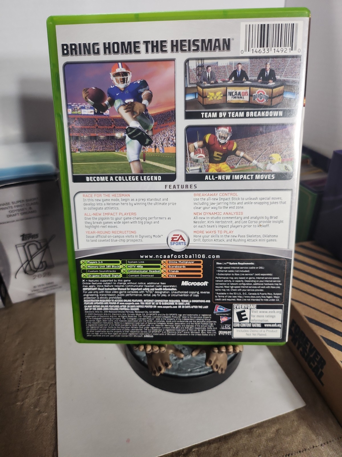 NCAA Football 06 | Xbox Original, 2005 | Complete CIB W/ Manual
