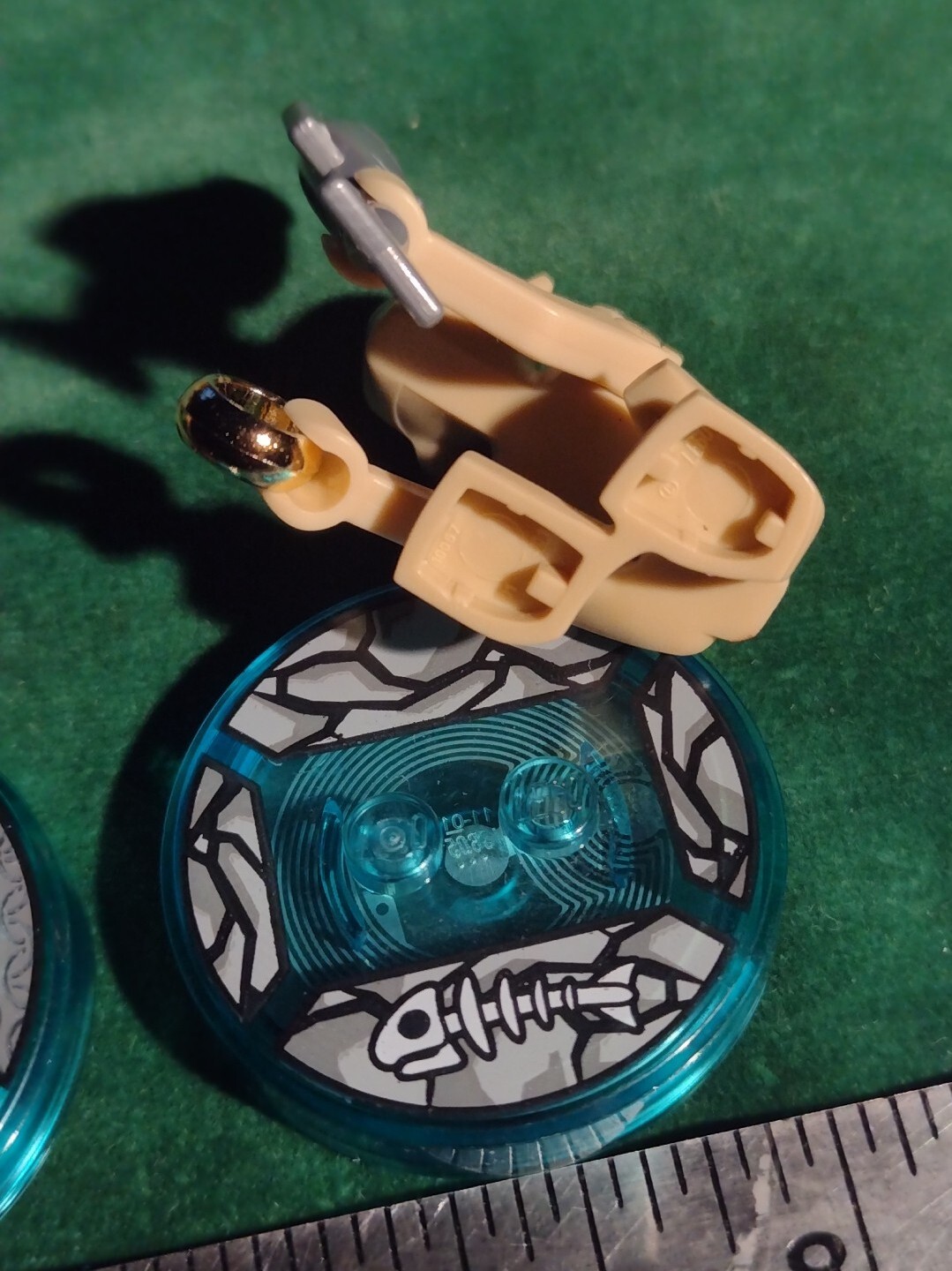 Lego Dimensions Gollum & Gimli & Axe W/ Tag Bases Lord of the Rings Minifigs