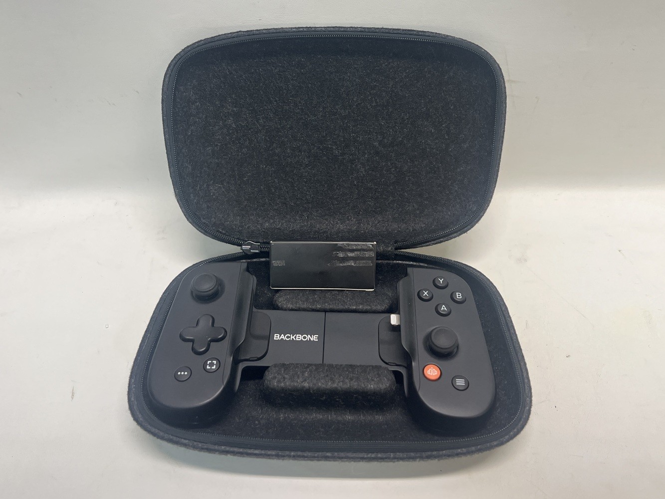 Backbone One PlayStation USB-C Edition Mobile Gaming Controller Black With Case
