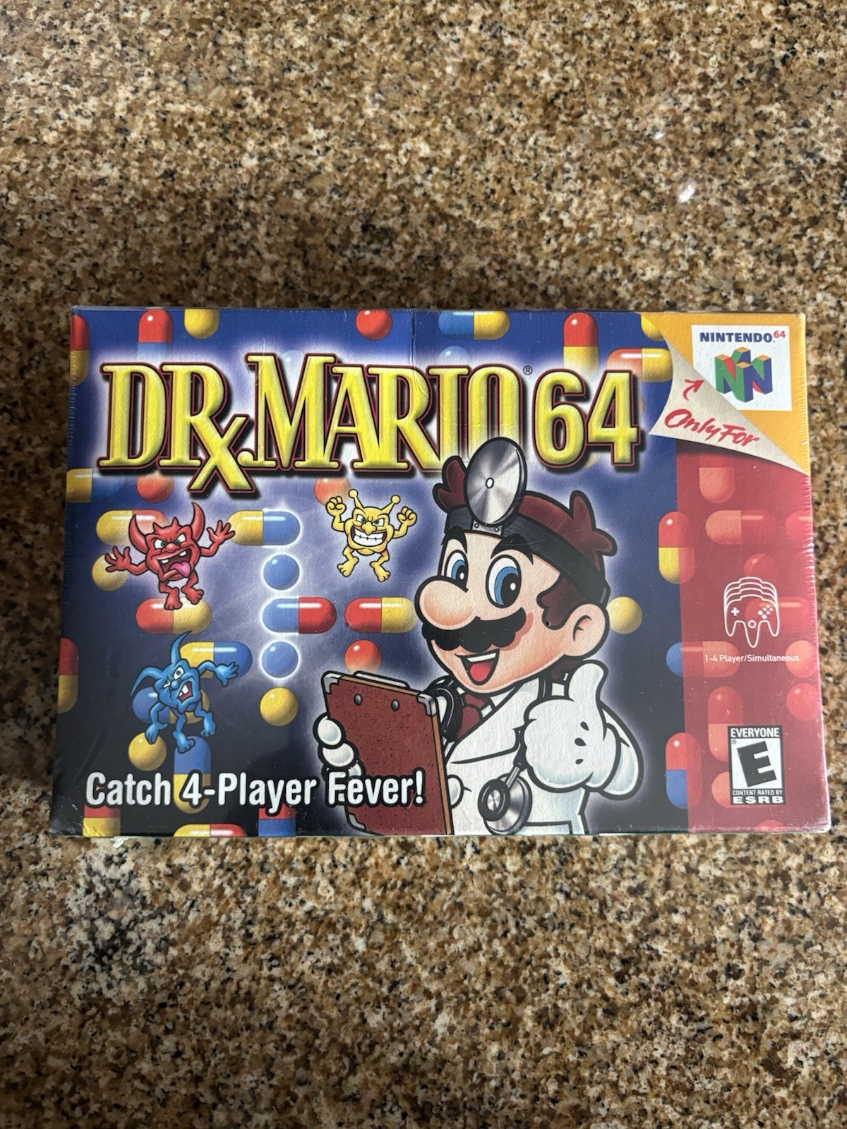 SEALED Dr Mario 64 / Great Condition: Ships Fast / N64/ 1st Print