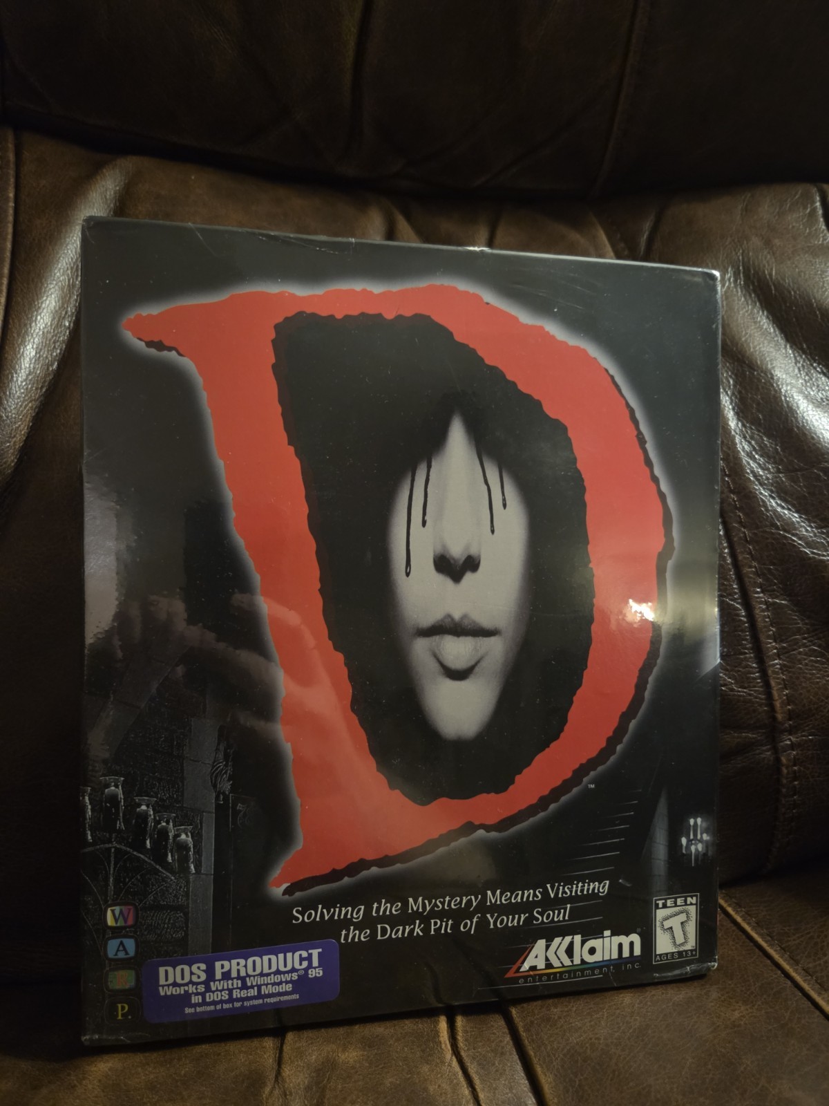 “D” (1995 PC) Acclaim RARE ENGLISH VERSION! Very Very Hard To Find Sealed!!
