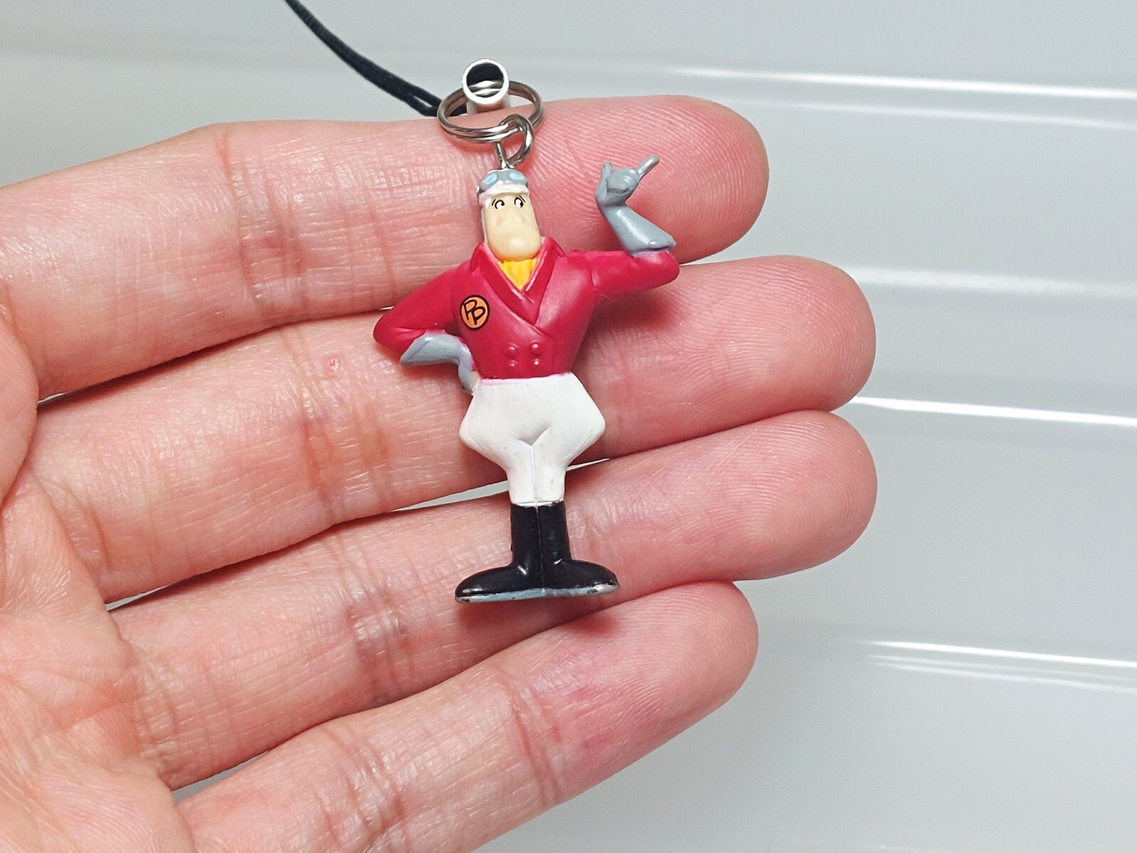 Wacky Races Figure Strap Set Dick Dastardly Muttley Hanna-Barbera 0.9-1.4in