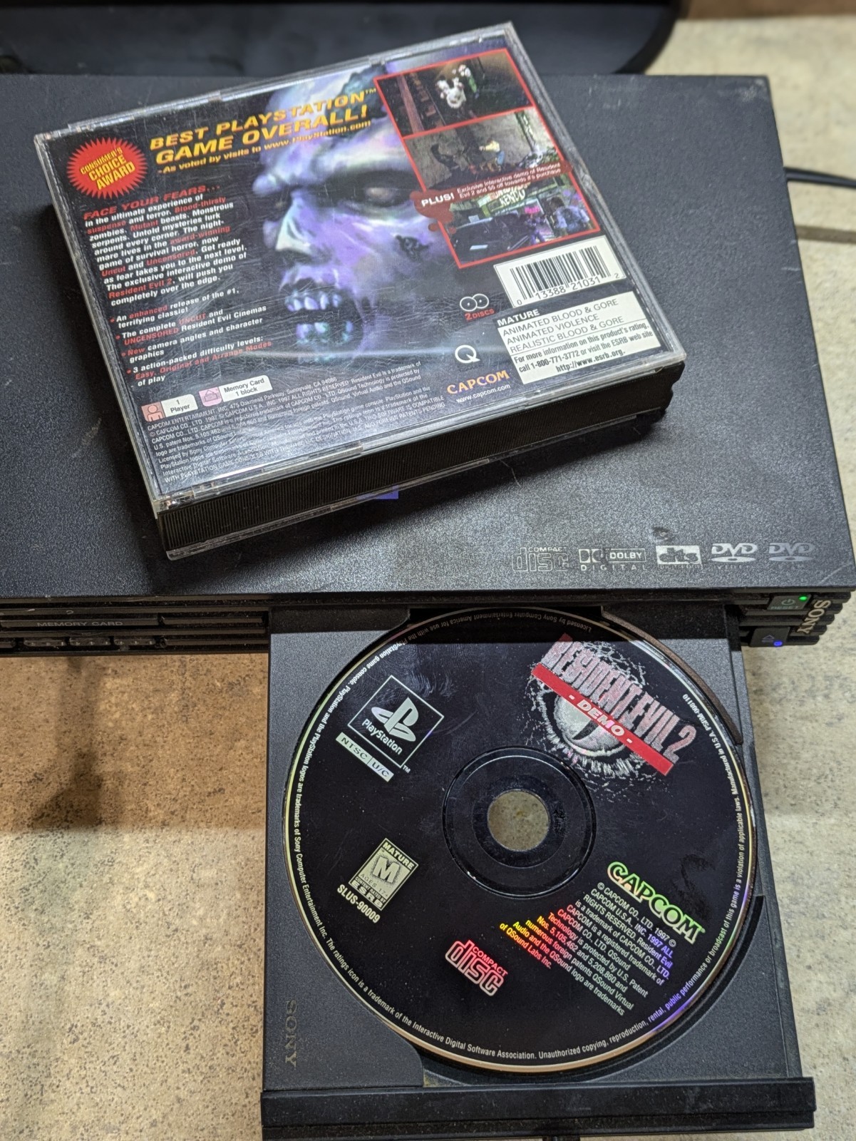 Resident Evil Director’s Cut PSX PS1 PlayStation 1 Tested See Pics