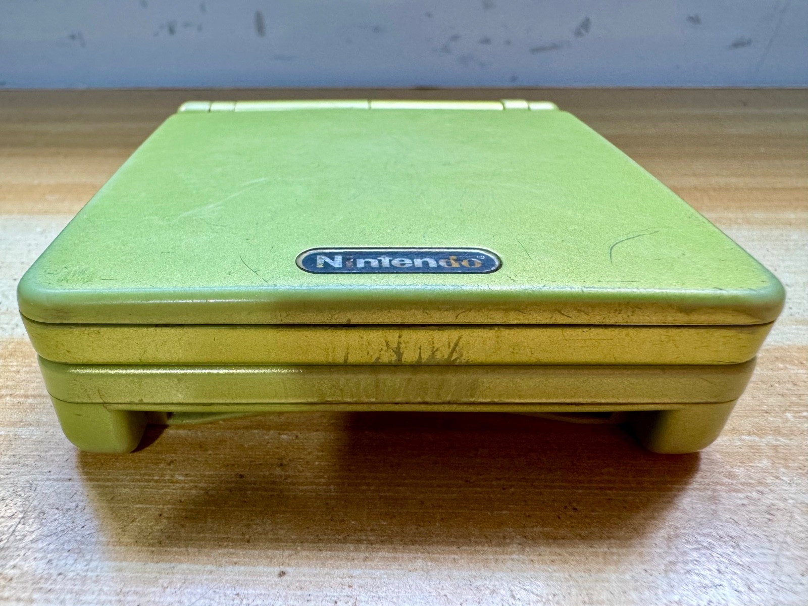 Nintendo Gameboy Advance SP AGS001 Lime Green Handheld System Console