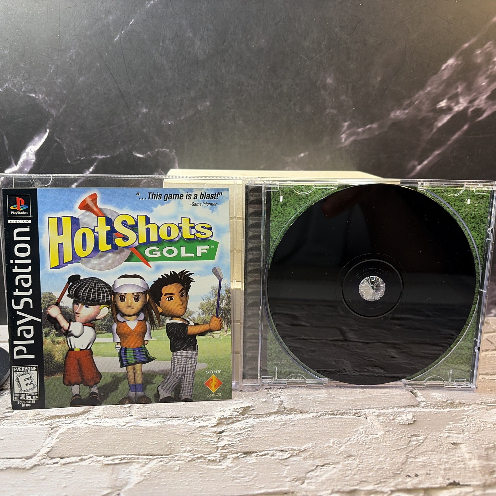 Hot Shots Golf (Sony PlayStation 1, 1998) CIB T&W