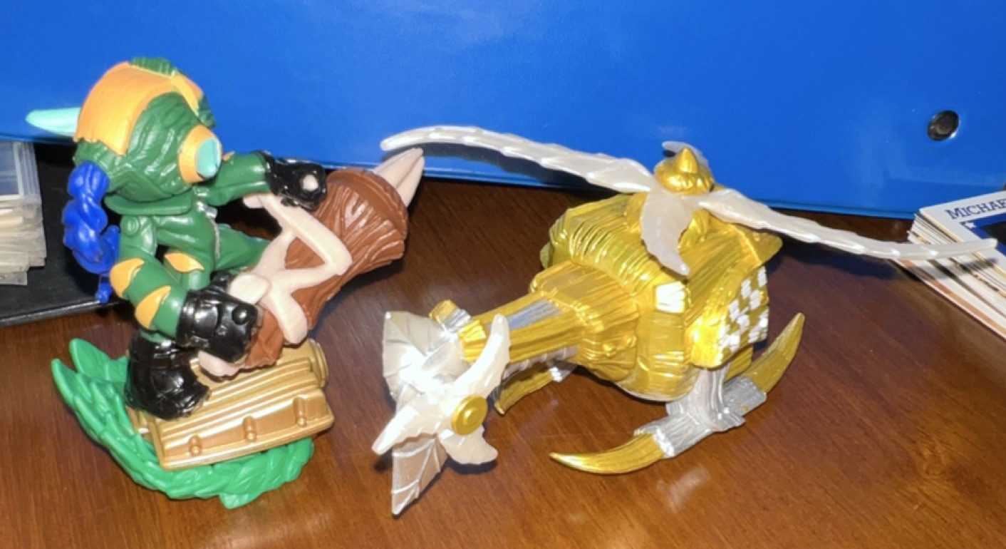 Skylanders SuperChargers Figures Super Shot Stealth Elf & Nitro Stinger Set