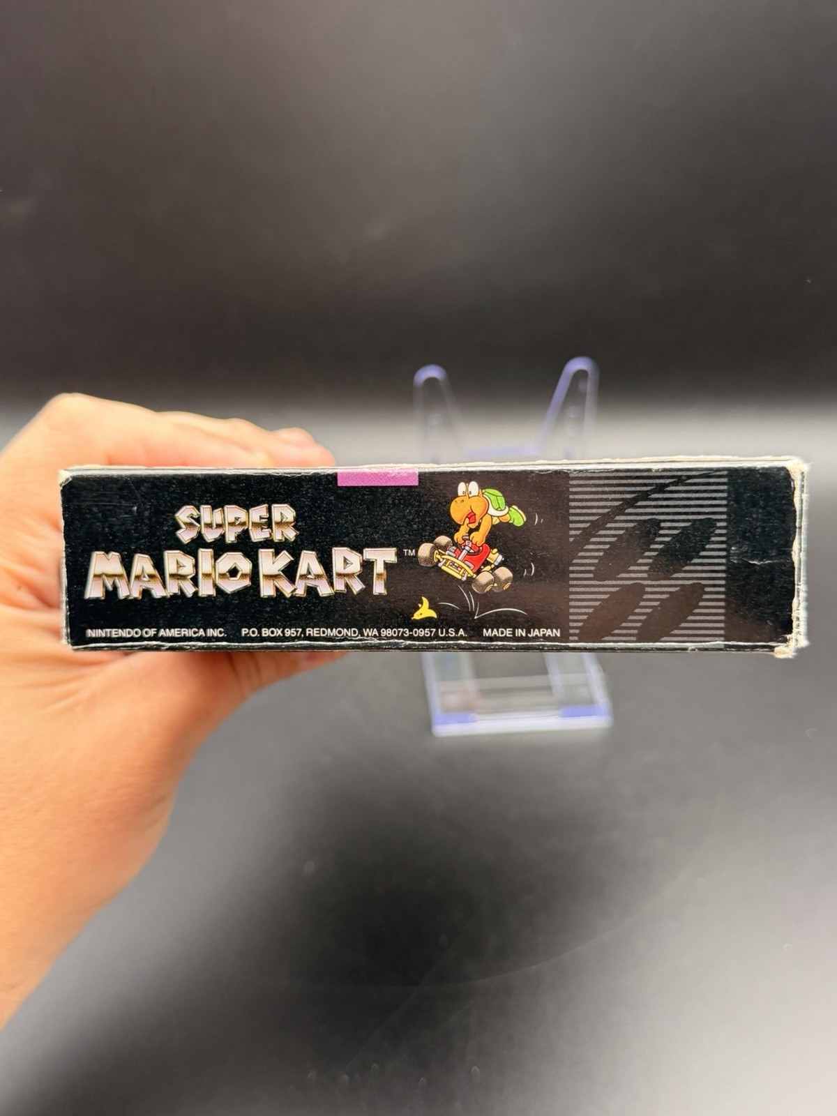Super Mario Kart (Nintendo SNES, 1992) CIB Game, manual, box Tested