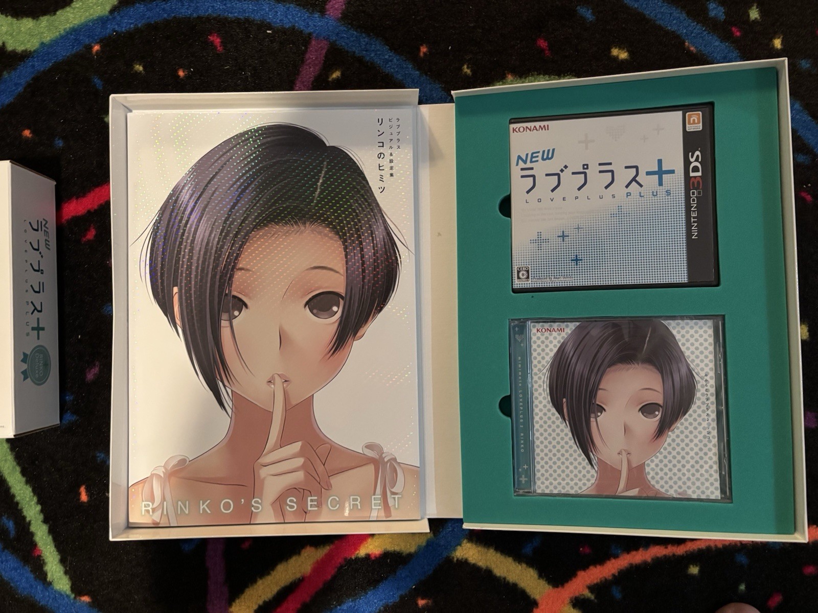 Nintendo 3DS XL LL New Love Plus + Rinko Deluxe Complete Set + Additional Games