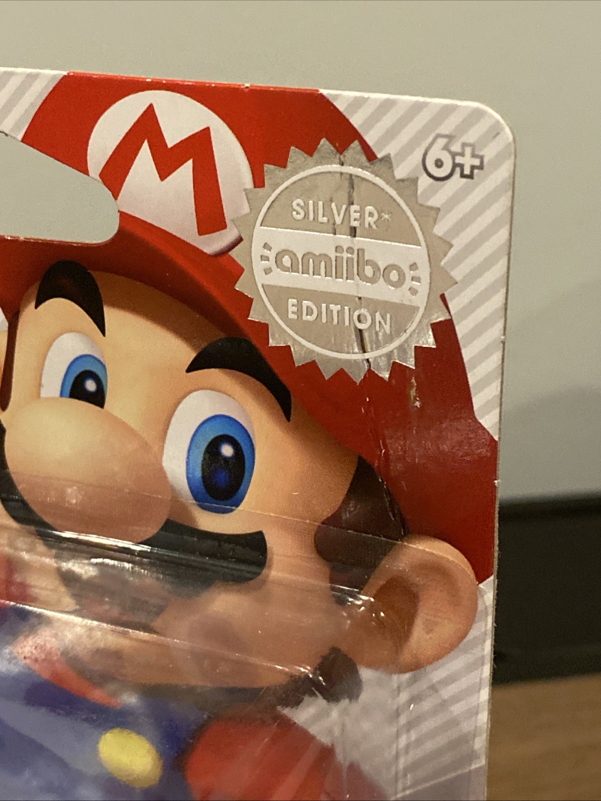 Nintendo amiibo Silver Edition Mario Super Mario Series Figure New Sealed US