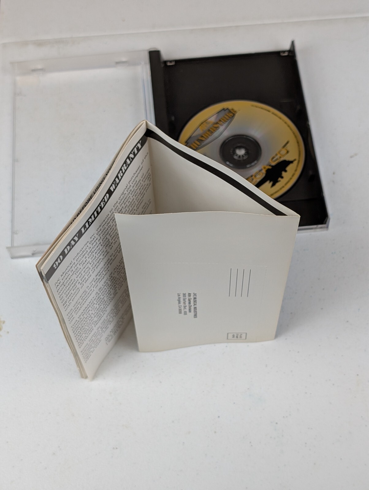 AH-3 Thunderstrike CIB, Willy Beamish Disc Only- Sega CD Games- As IS- See Desc.