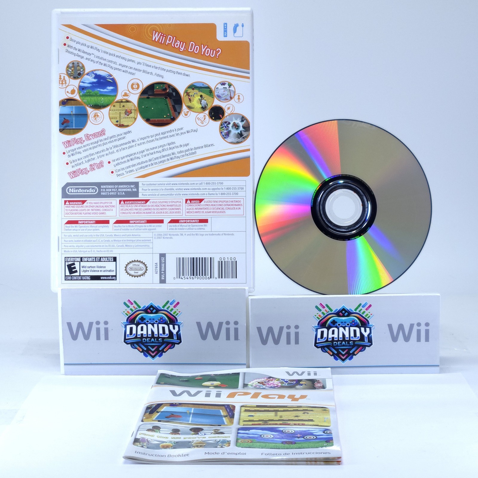 Wii Play CIB W/ Manual – Wii