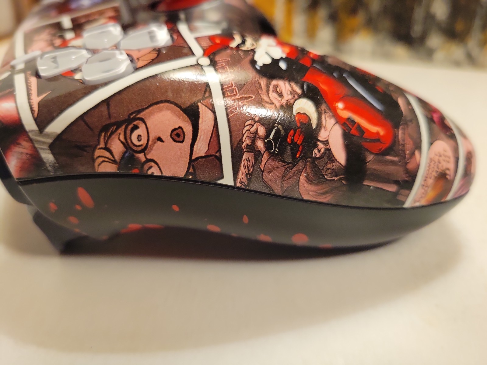 TMR Analogs Full Clicky Kit Custom Harley Quinn Hydro Dip Ps5 Controller