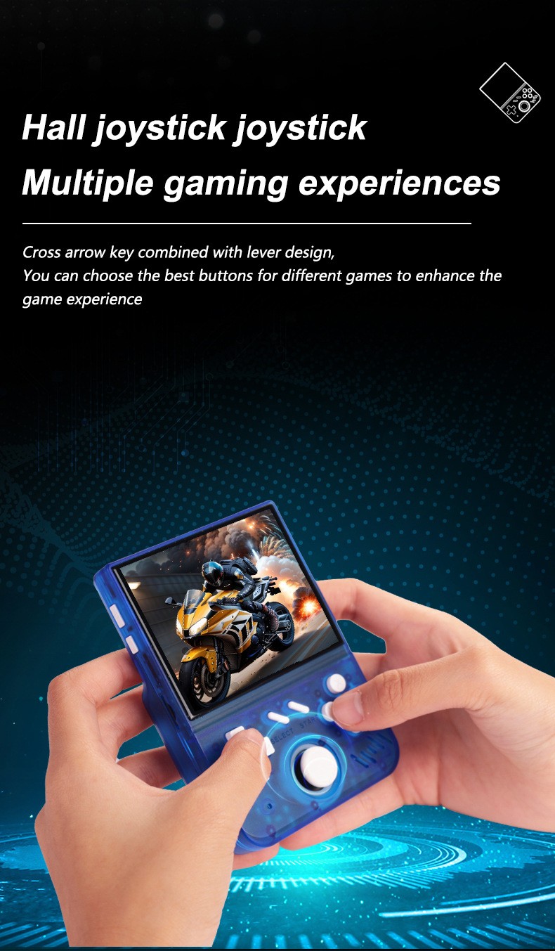 My Mini Linux Retro Handheld 3.5″ IPS 640×480 RK3326 4000mAh Game Console
