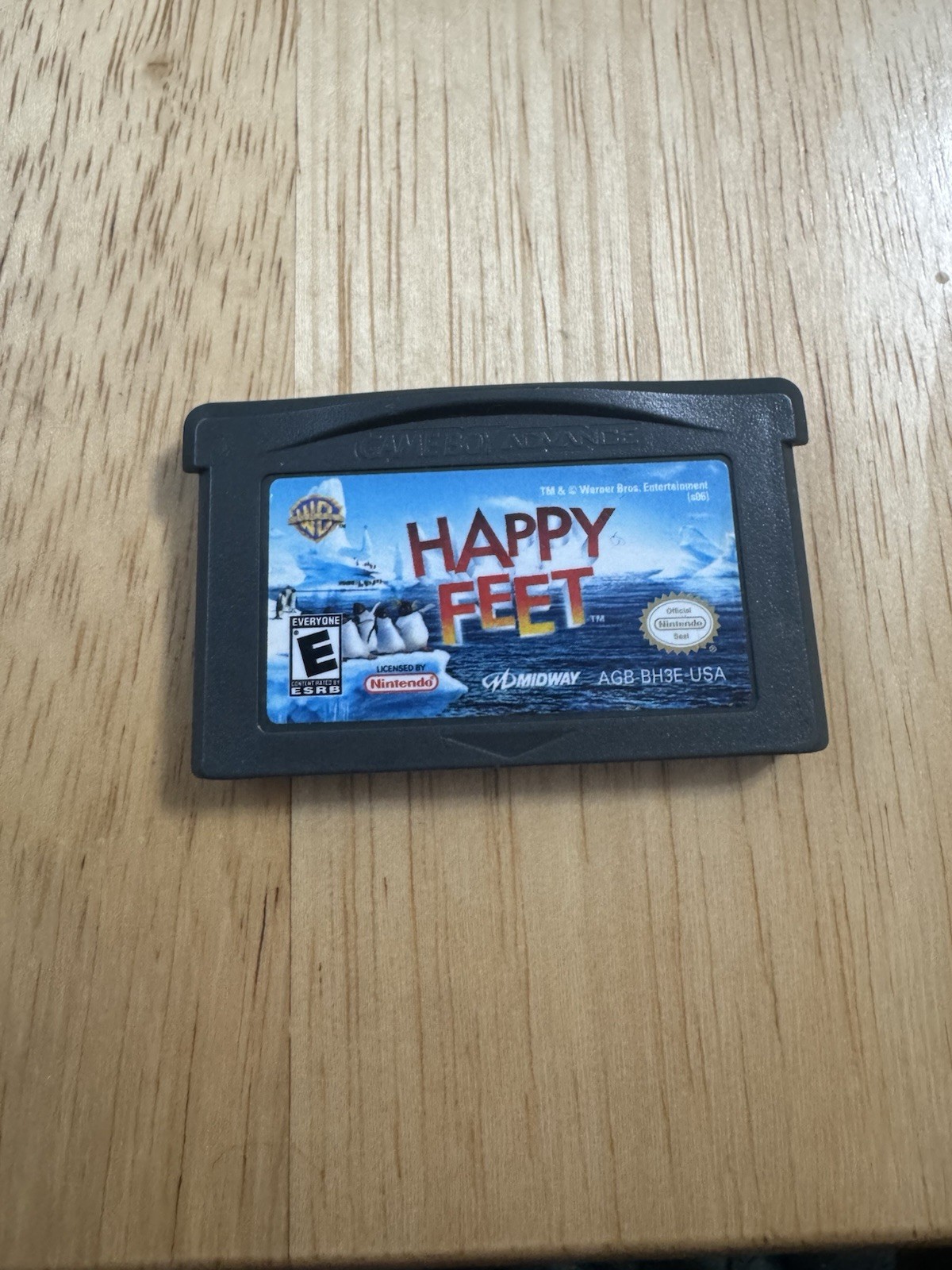Happy Feet (Nintendo Game Boy Advance, 2006) Game Untested But Free Returns