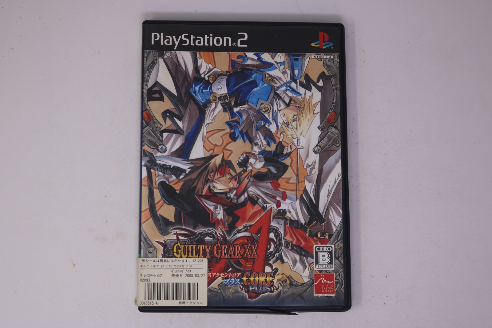 Guilty Gear XX Accent Core Plus PlayStation 2 NTSC-J (Region Locked) JPN
