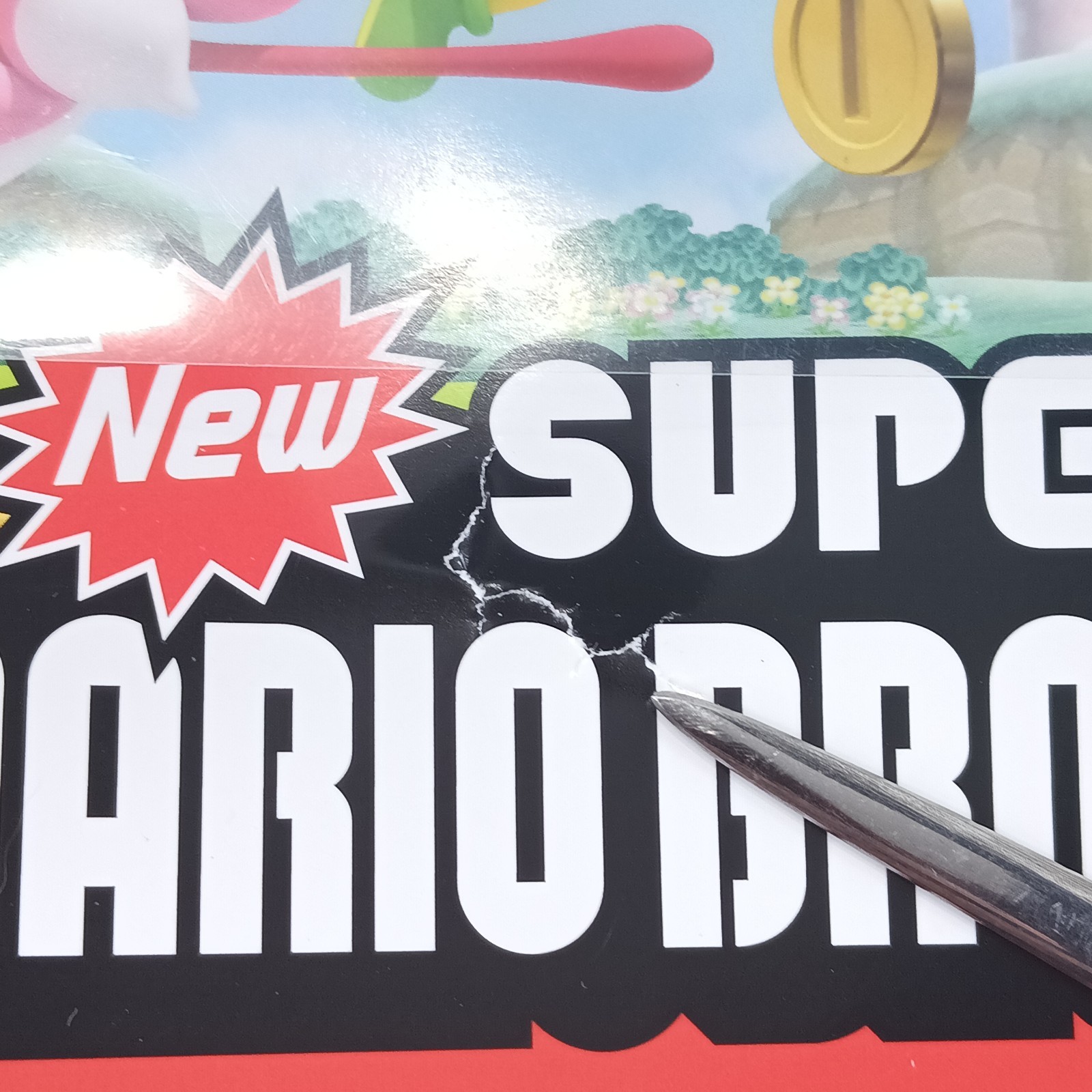 New Super Mario Bros. Wii Video Game With Booklet (Nintendo Wii, 2009) Tested