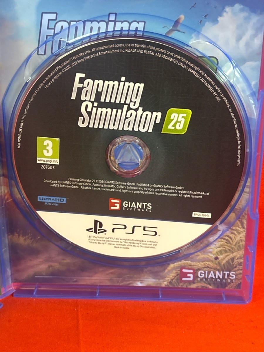 Farming Simulator 25 PS5 Sony Playstation 5 PS5 NO DLC (CP1126211)
