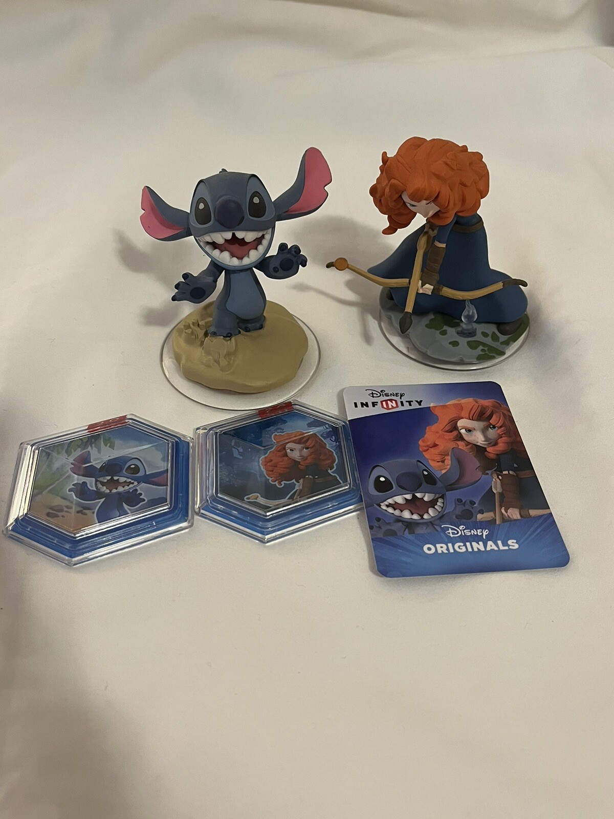 Disney Infinity Merida Stitch Toy Box 2.0 PlaySet With 2 Power Discs
