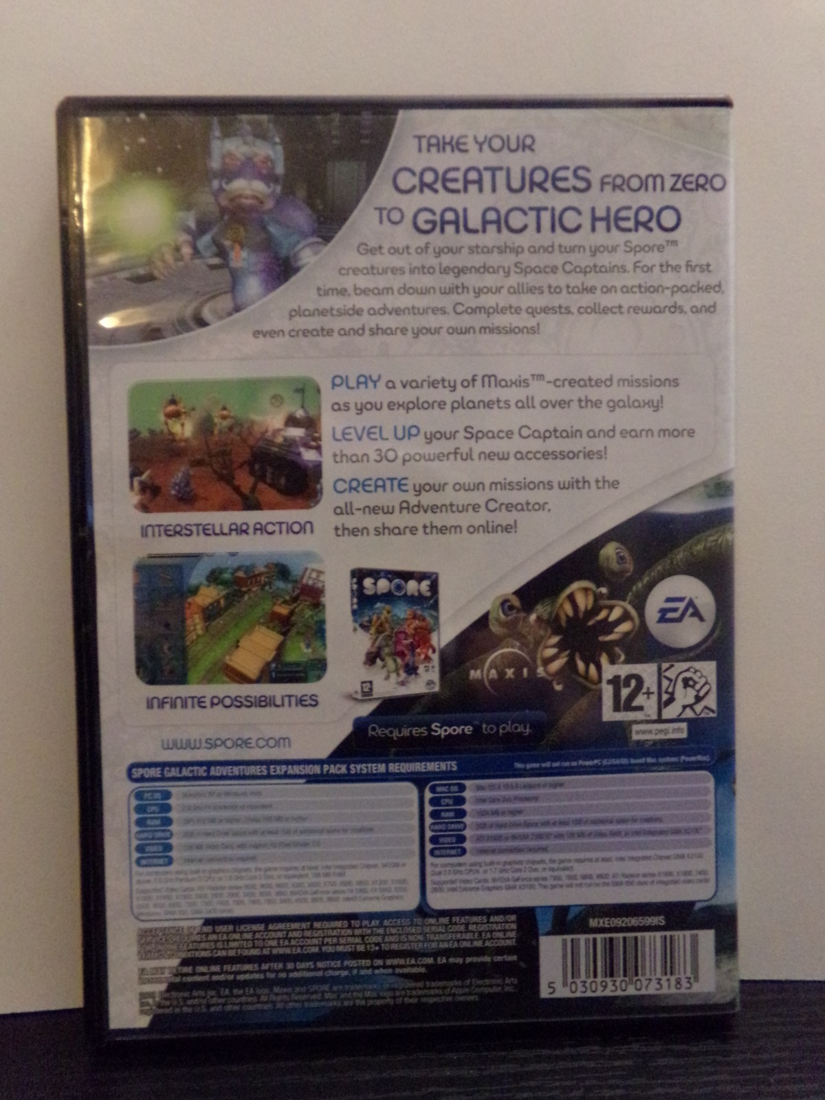 Spore Galactic Adventures