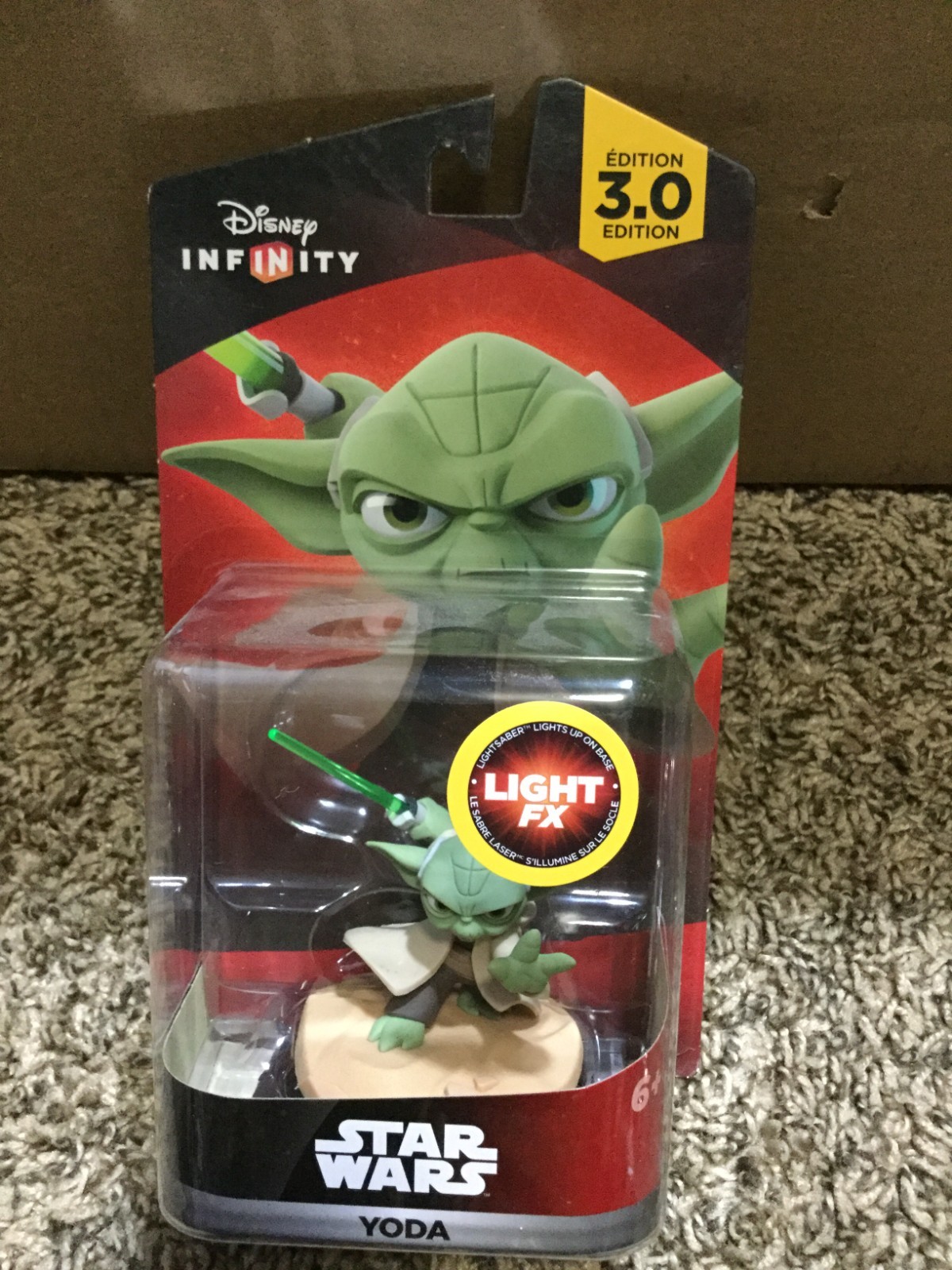 Disney Infinity 3.0 Edition Star Wars Yoda Character Figure Lightsaber | Sealed