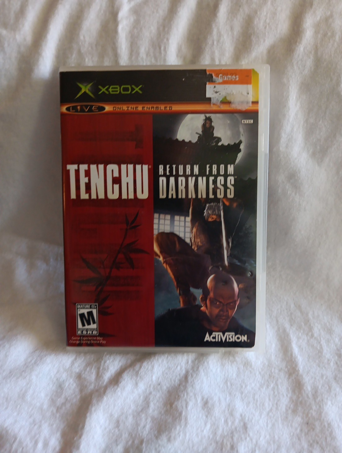 Tenchu: Return From Darkness (Microsoft Xbox 2004) Ships Free