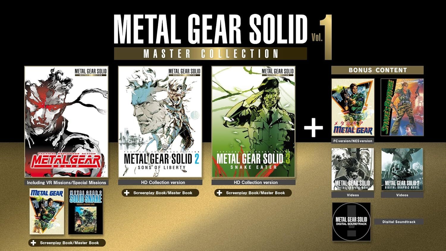Metal Gear Solid: Master Collection Vol.1 – PlayStation 5 (PS5 – NEW)