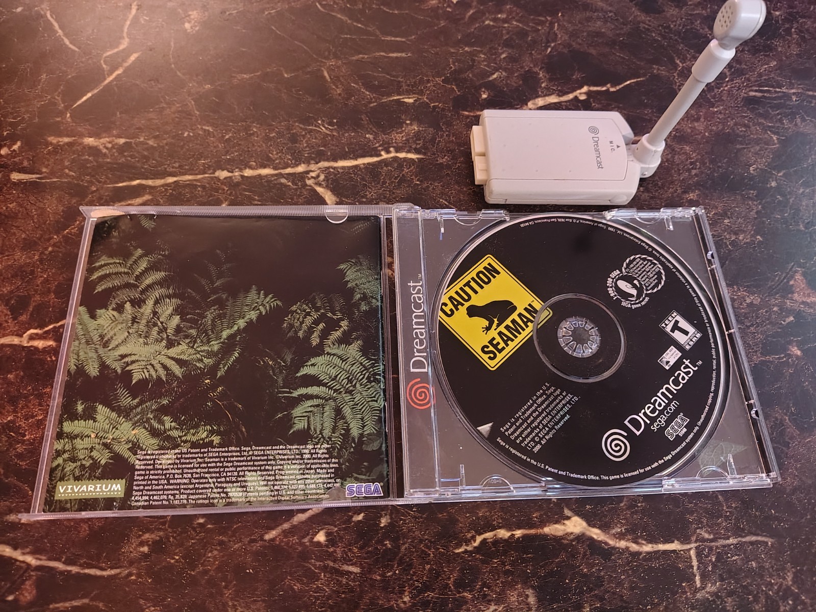 Project Seaman (Sega Dreamcast, 2000) – With Microphone Excellent Adult Owned
