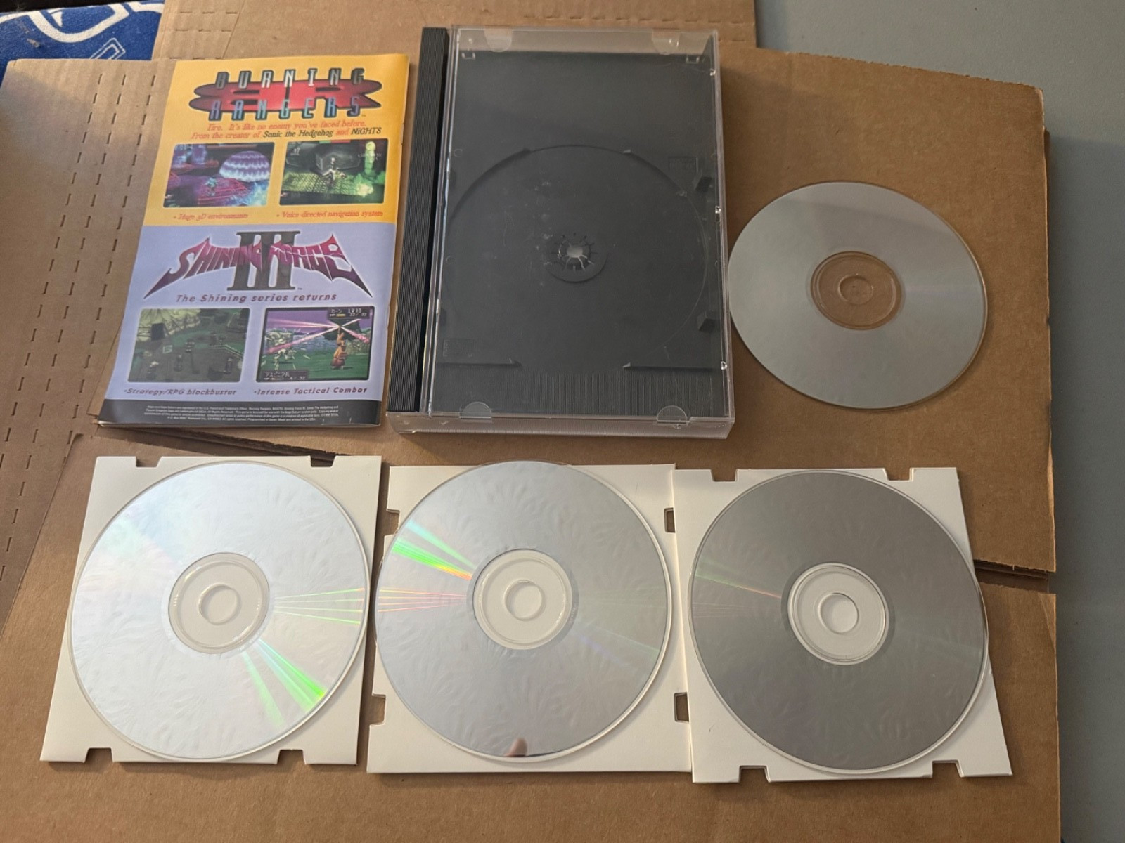 Panzer Dragoon Saga For Sega Saturn Complete In Box CIB Near Mint