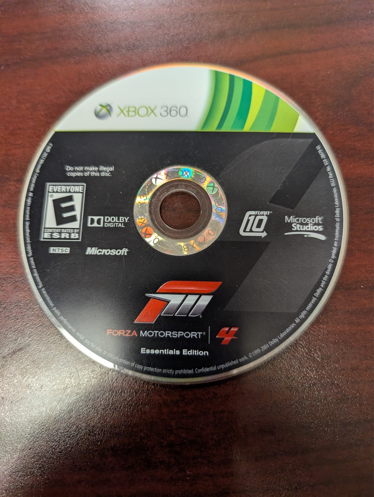 Forza Motorsport 4 Essentials Ed (Xbox 360, 2011) NO TRACKING – DISC ONLY 4860