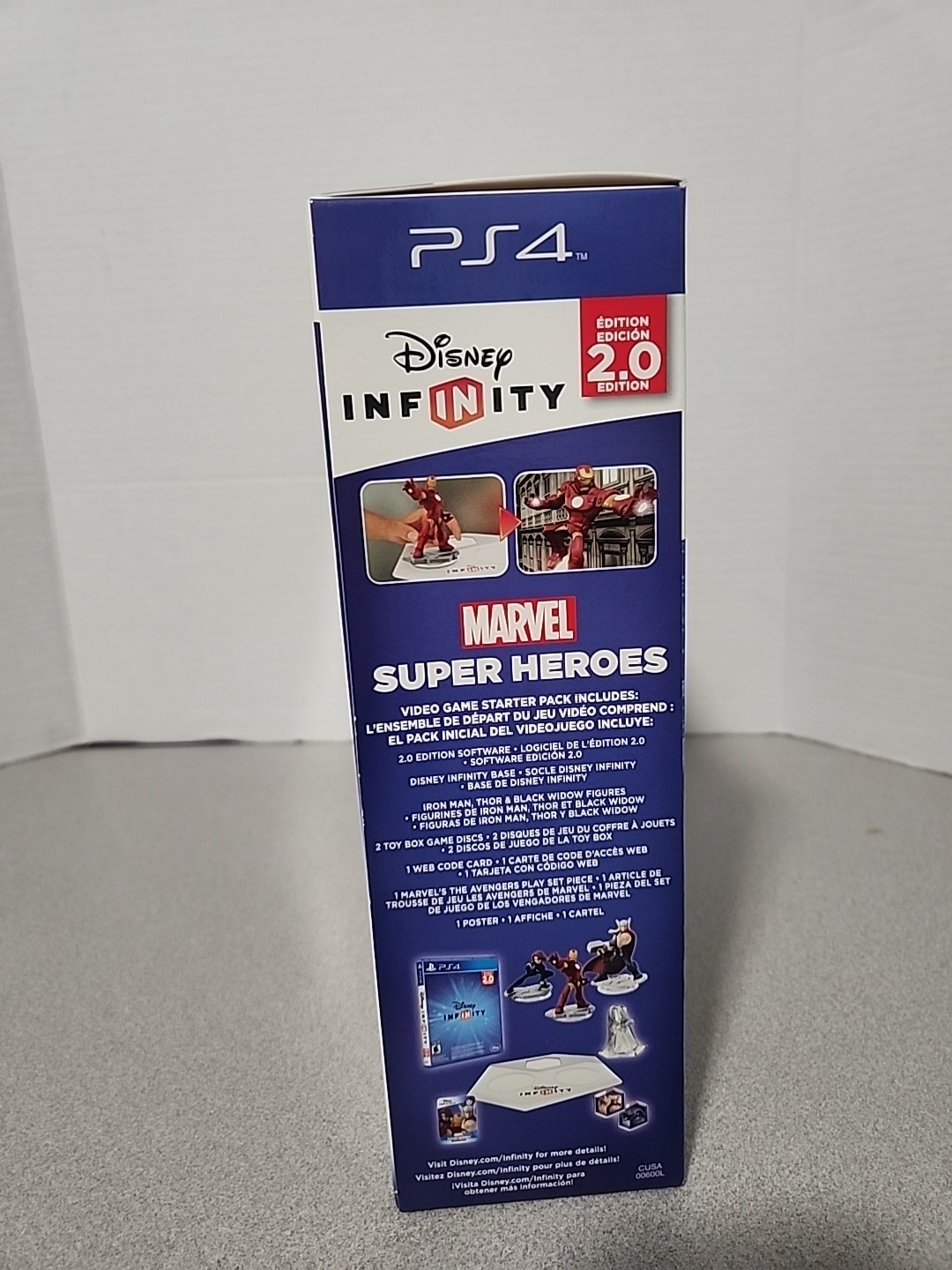 Disney Infinity 2.0 Marvel Super Heroes Starter Pack For Playsation 4 Sealed ☆
