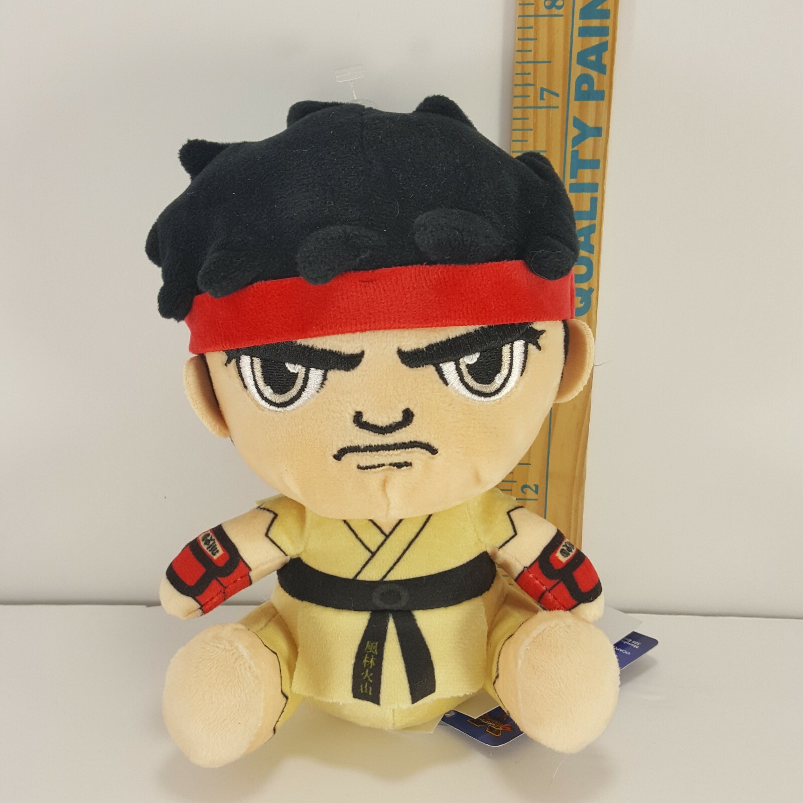 Ryu Stubbins Plush Capcom Licensed Plush Stuffed Street Fighter Series 7″ NEW