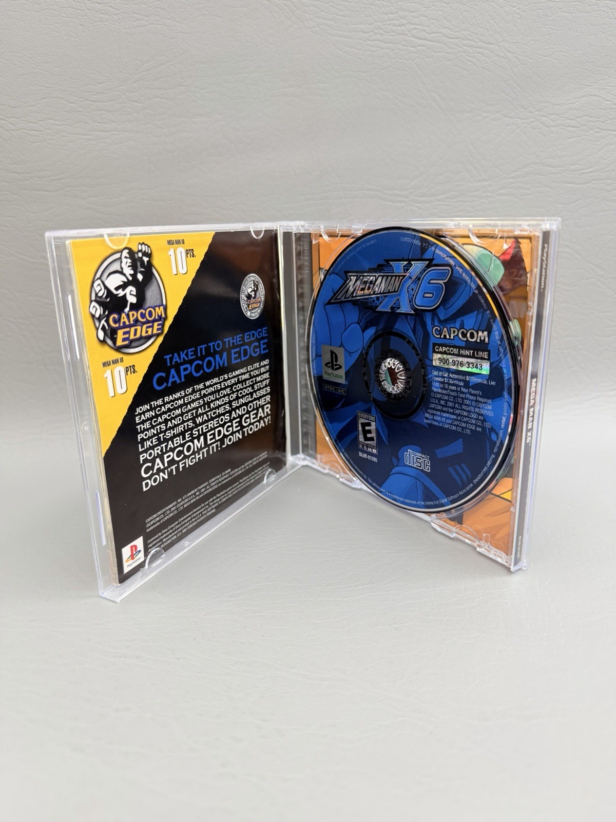 Mega Man X6 (Sony PlayStation 1, 2001) CIB – Very Good Condition