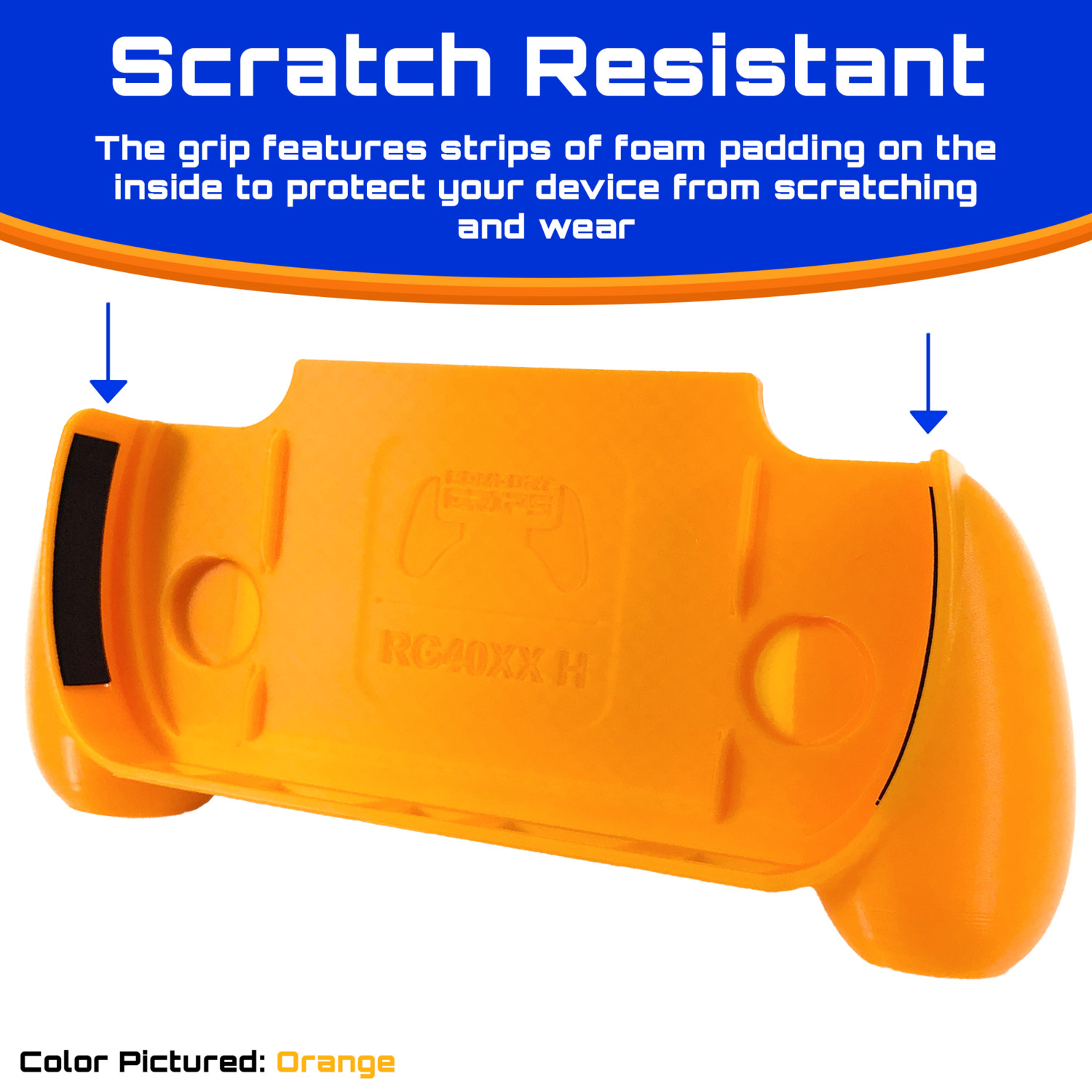 Anbernic RG40XX H Comfort Grip Case 2-in-1 Screen Protector – 3D Printed
