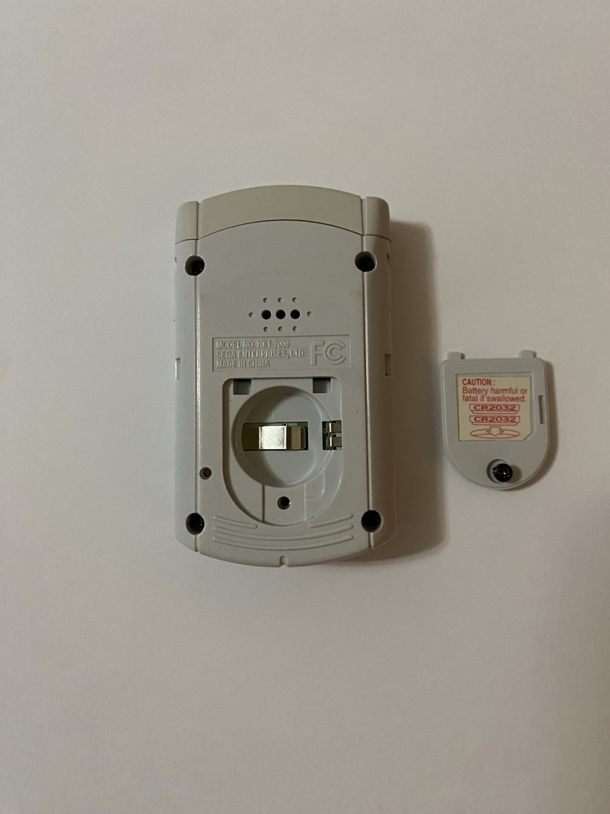 Sega Dreamcast Visual Memory Unit VMU HKT-7000 Card – LIGHT GRAY, CLEANED TESTED