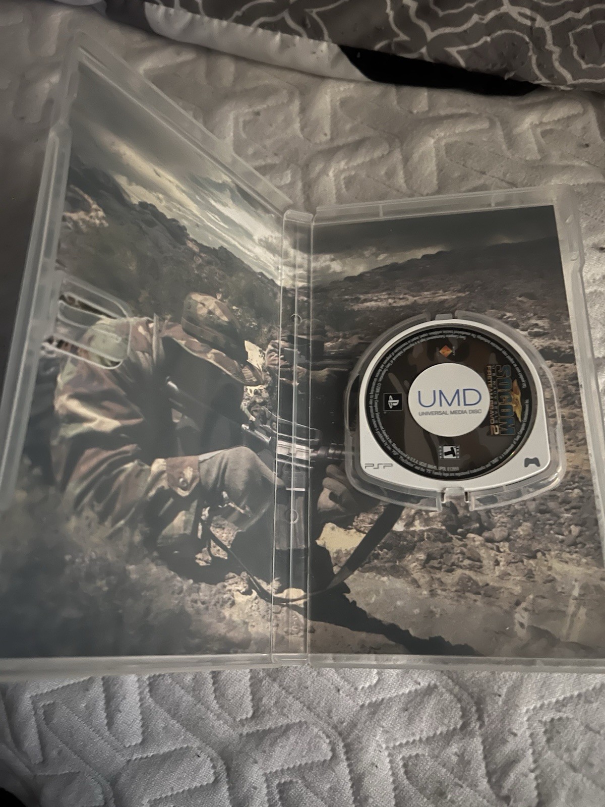 SOCOM: U.S. Navy SEALs — Fireteam Bravo 2 (Sony PSP, 2006) No Manual TESTED