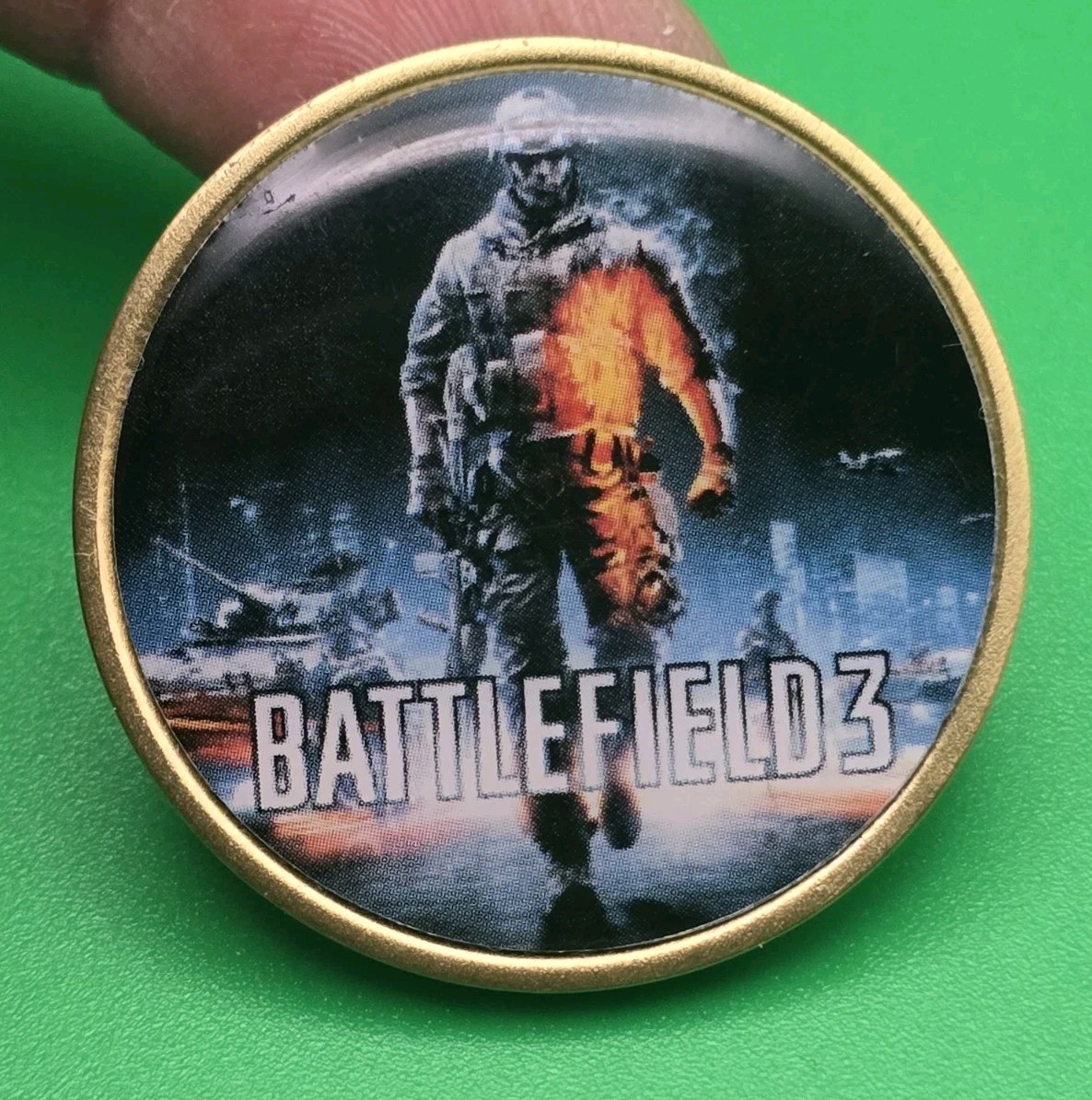 Battlefield 3 BF3 Challenge Coin Medal EA Rare Promo Xbox 360 Playstation 3 PC