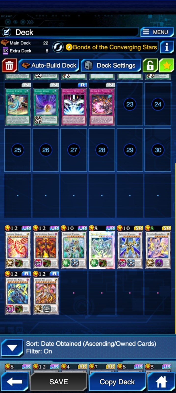 Yu GI OH DUEL LINKS IOS, ANDROID full meta tier list number one stardust dragon
