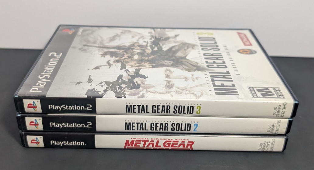 Metal Gear Solid: The Essential Collection – CIB – No Sleeve – PlayStation 2