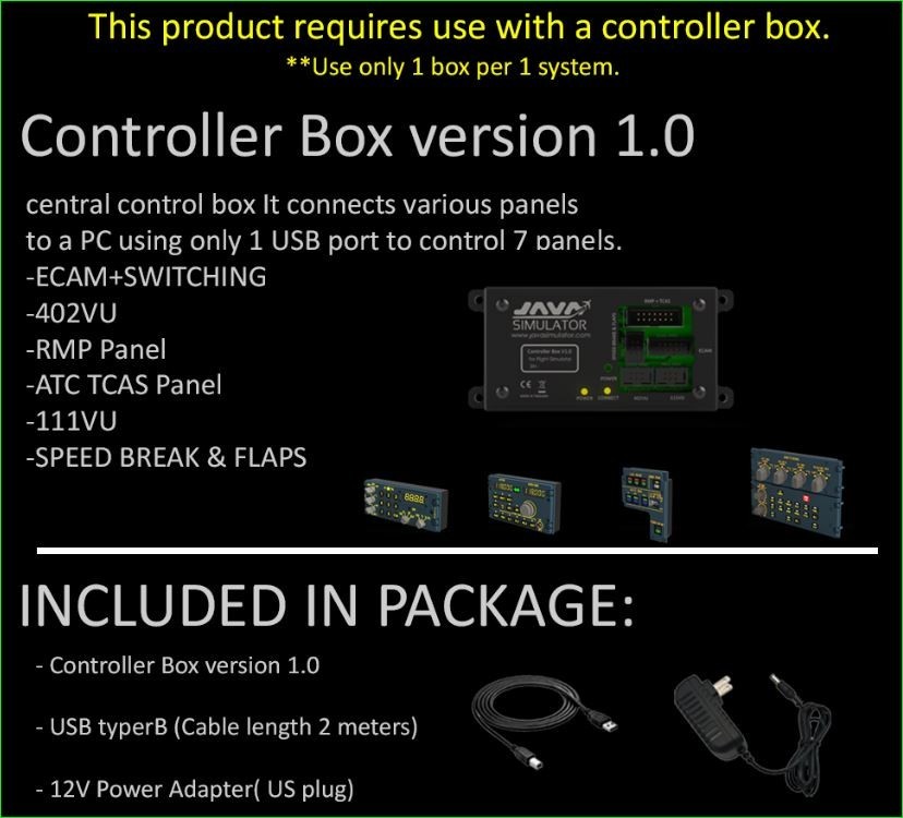For Sale ECAM+SWITCHING Panel with Controller (Brand New)