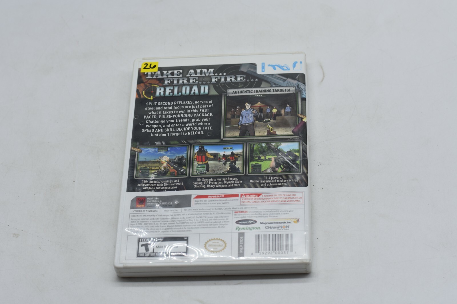 Reload (Nintendo Wii, 2010) CIB VHTF YES