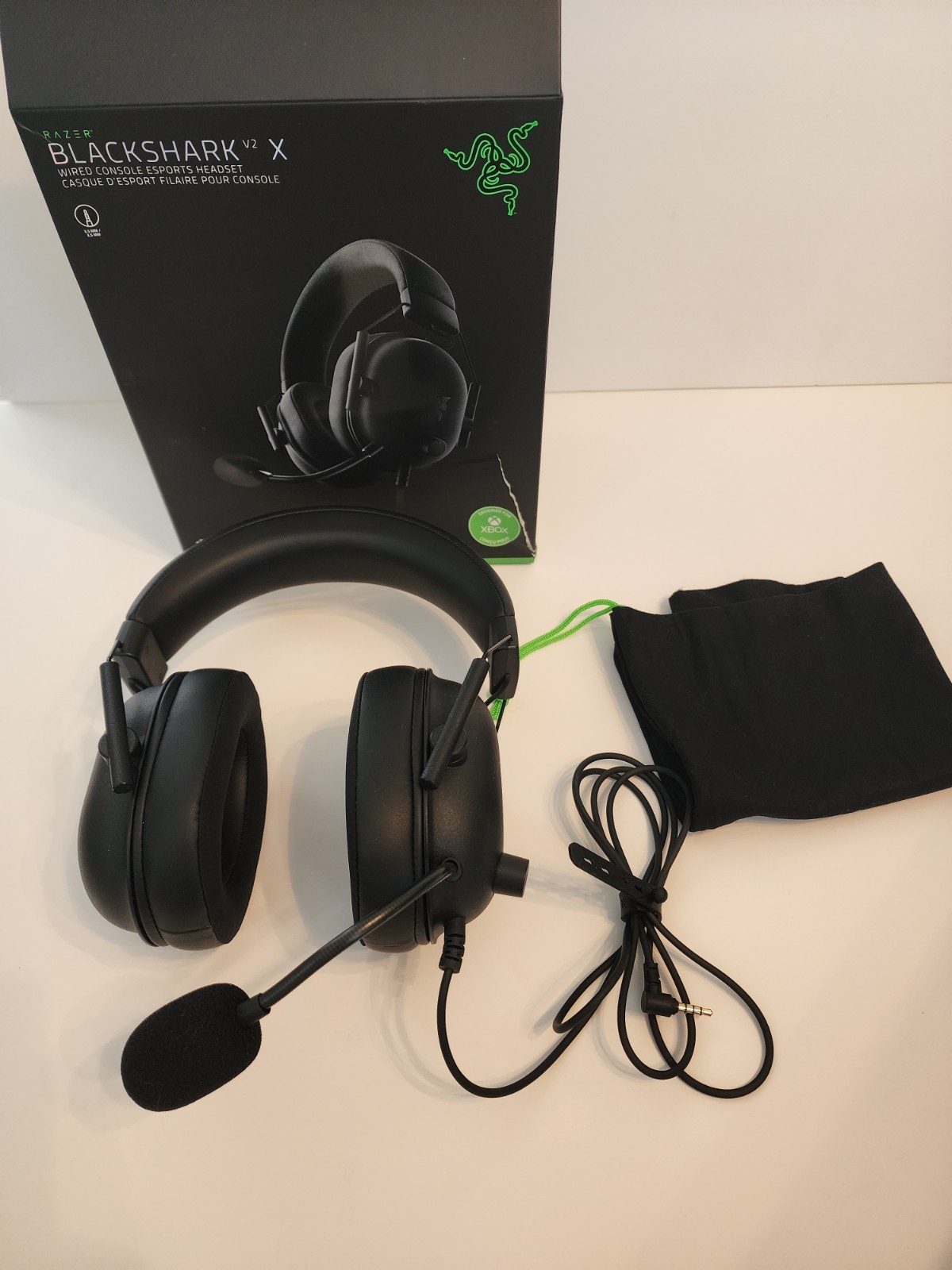 Razer BlackShark V2 X WIRED Gaming Headset 7.1 Surround PC, PS5, Xbox, Switch™