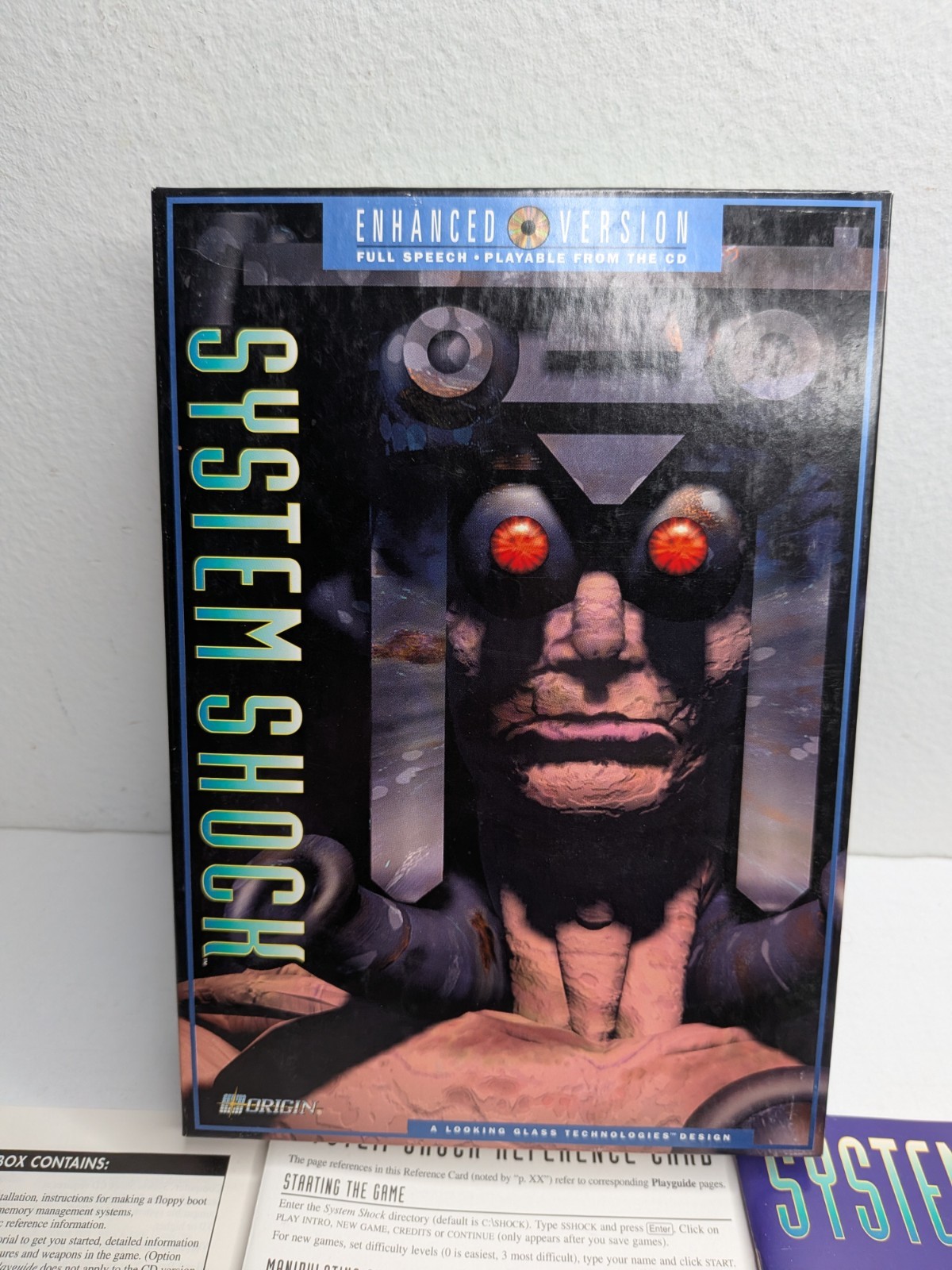 System Shock: Enhanced Version (Origin, 1994) (MS-DOS, CD-ROM) 100% CIB