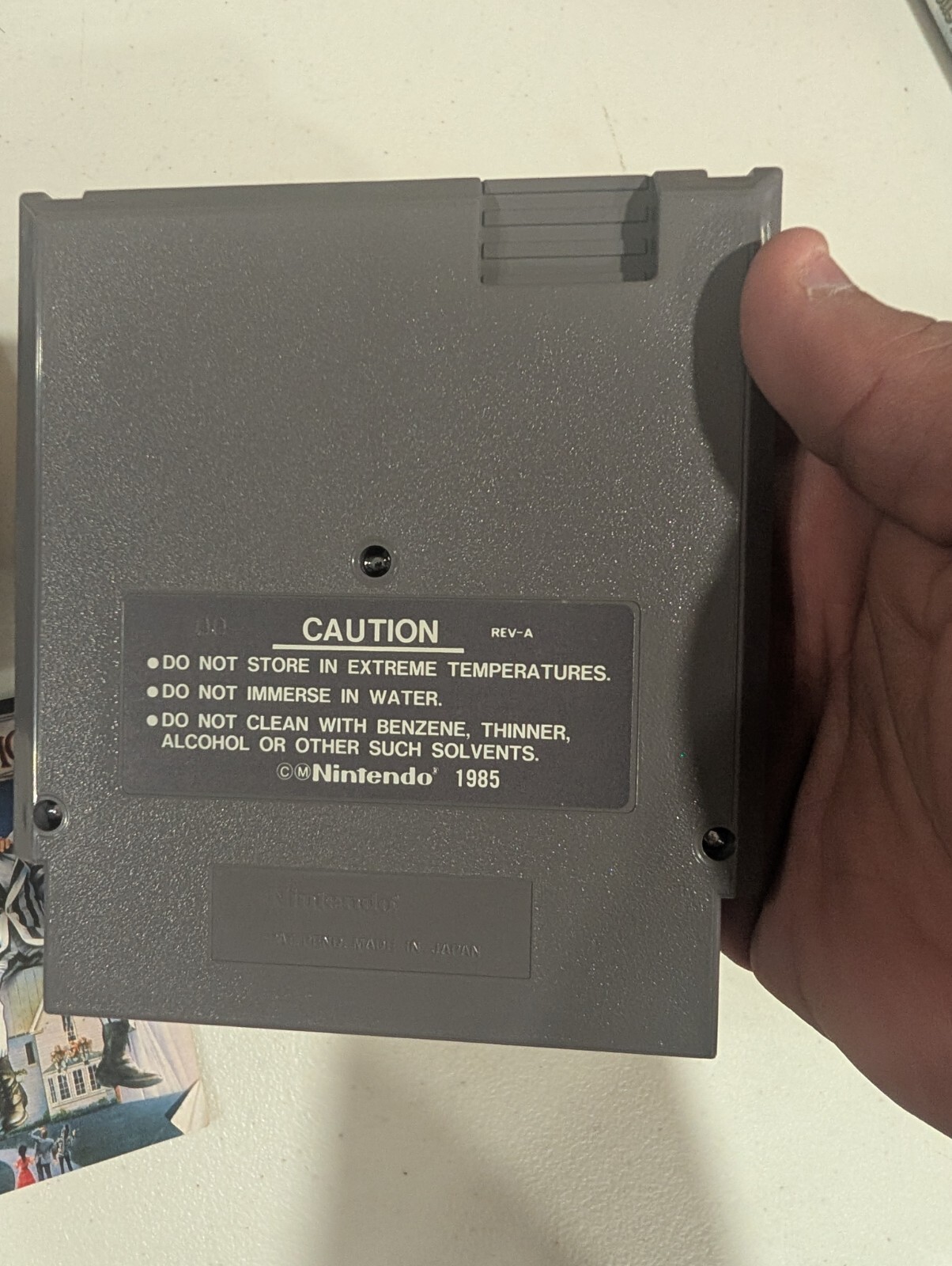 Beetlejuice (Nintendo Entertainment System, 1991) NES COMPLETE with Box & Manual